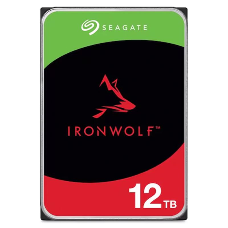 Seagate HDD IronWolf ST12000VN0008 - 12 TB - 3.5" - SATA 6 GB/s - OEM