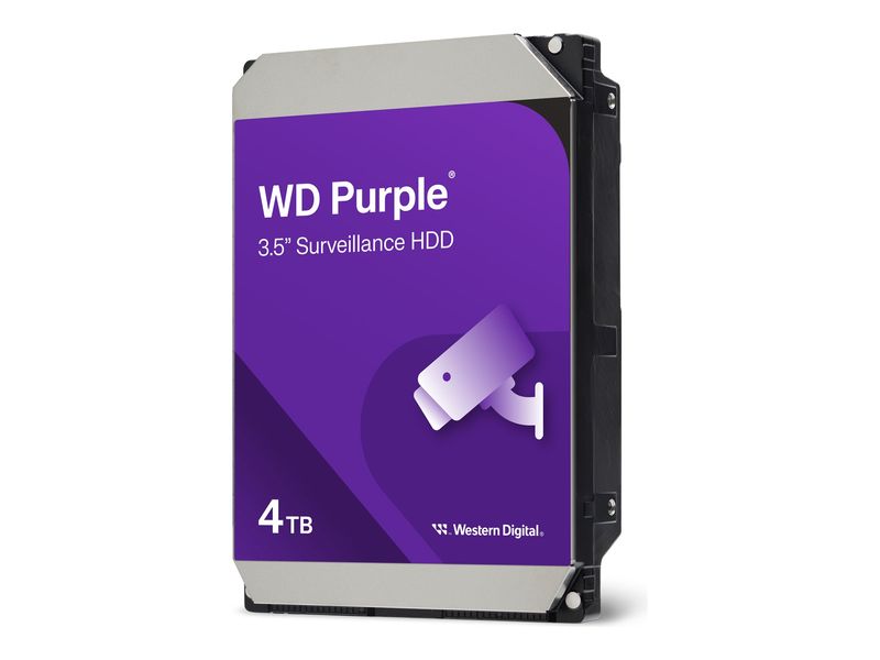 WD Hard Drive Purple WD43PURZ - 4 TB - 3.5" - SATA 6 GB/s