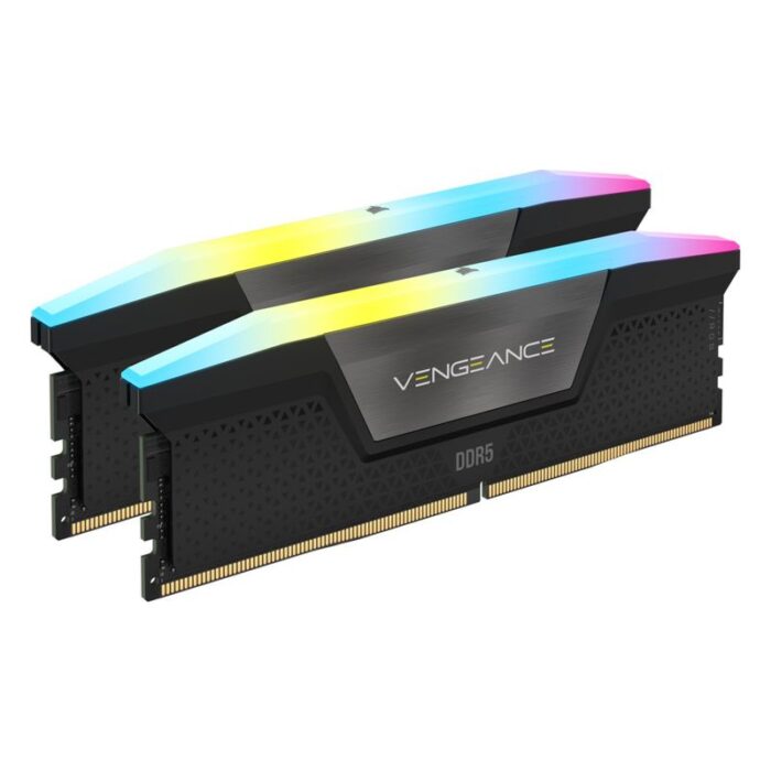 CORSAIR RAM Vengeance RGB - 32 GB (2 x 16 GB Kit) - DDR5 5200 DIMM CL40