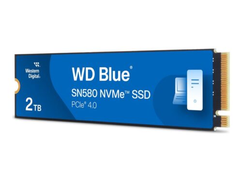 WD SSD Blue SN580 - 2 TB - M.2 2280 - PCIe 4.0 x4 NVMe