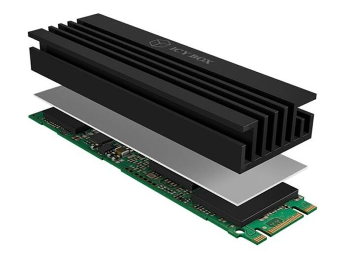 ICY BOX solid state drive heatsink M.2 SSD IB-M2HS-70 - Afbeelding 5