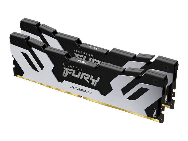 Kingston RAM FURY Renegade Silver - 96 GB (2 x 48 GB Kit) - DDR5 6400 DIMM CL32