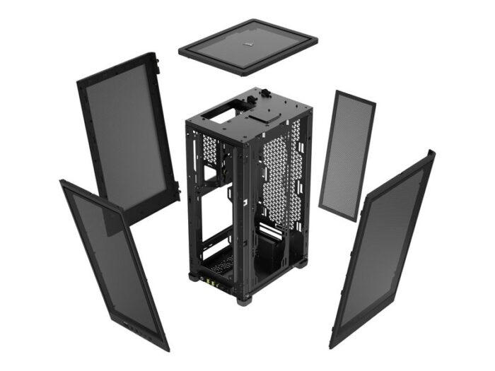 CORSAIR 2000D AIRFLOW - SFF Tower - mini ITX - Afbeelding 8