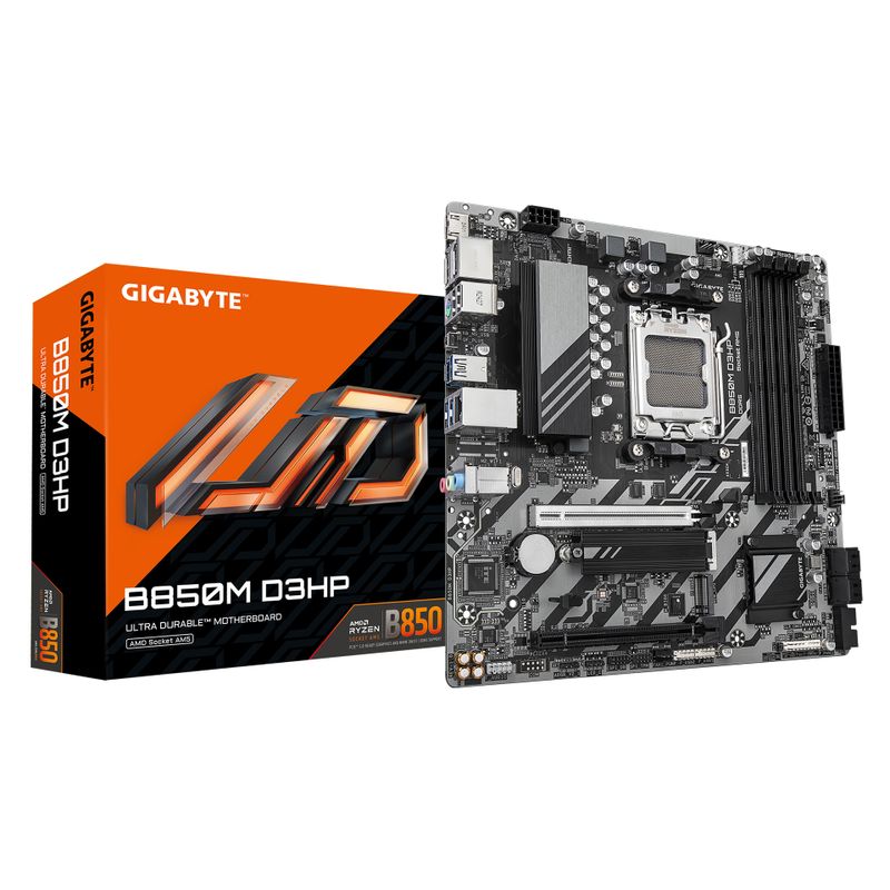 Gigabyte B850M D3HP - motherboard - micro ATX - Socket AM5 - AMD B850