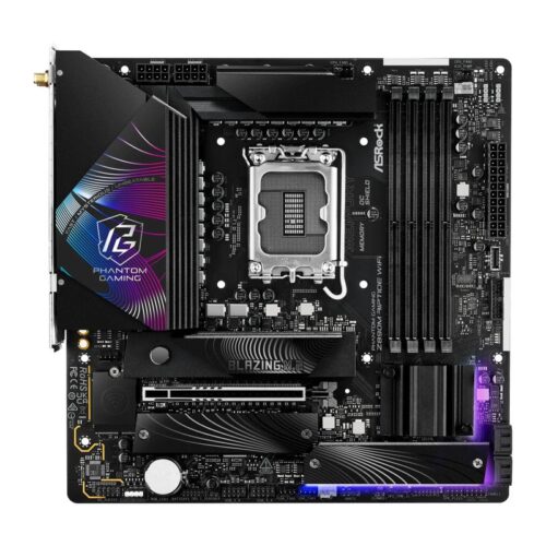 ASRock Phantom Gaming Z890M RIPTIDE WIFI - motherboard - micro ATX - LGA1851 Socket - Z890