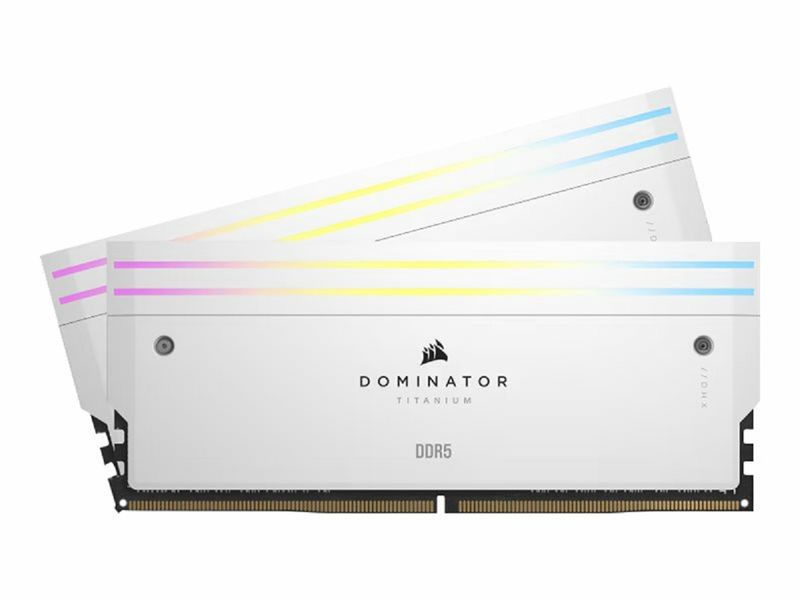 CORSAIR RAM Dominator Titanium RGB - 32 GB (2 x 16 GB Kit) - DDR5 6000 DIMM CL30