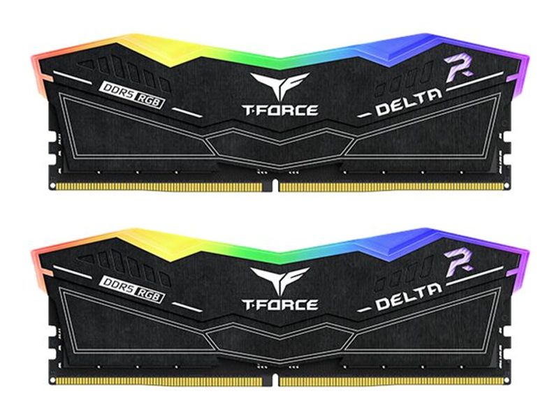 T-Force RAM DELTA RGB - 32 GB (2 x 16 GB Kit) - DDR5 5600 DIMM CL36