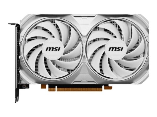 MSI graphics card GeForce RTX 4060 VENTUS 2X WHITE 8G OC - 8 GB GDDR6 OC