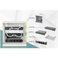 Rack Digitus Network Set 10" incl. 6HE wall rack