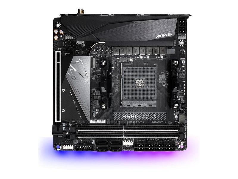 Gigabyte Mainboard B550I AORUS PRO AX - 1.0 - Mini ITX - Socket AM4 - AMD B550