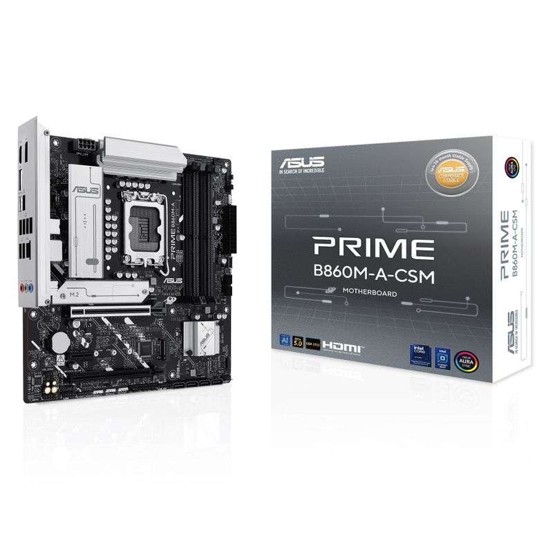 ASUS PRIME B860-PLUS-CSM - motherboard - ATX - LGA1851 Socket - B860