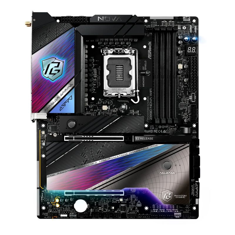 ASRock Phantom Gaming Z890 NOVA WIFI - motherboard - ATX - LGA1851 Socket - Z890