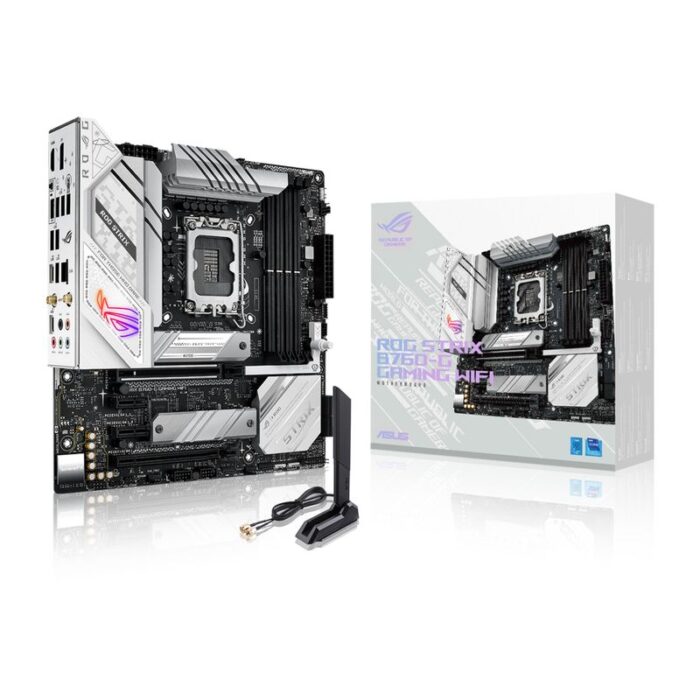ASUS Mainboard ROG STRIX B760-G GAMING WIFI - micro ATX - Socket LGA1700 - Intel B760 - Afbeelding 5