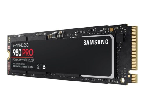 Samsung 980 PRO MZ-V8P2T0BW - solid state drive - 2 TB - PCI Express 4.0 x4 (NVMe) -