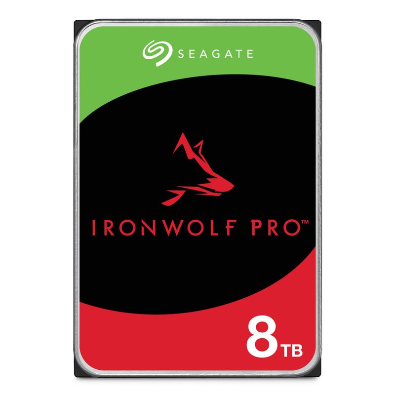 Seagate HDD IronWolf Pro ST8000NT001 - 8 TB - 3.5" - SATA 6 GB/s - OEM