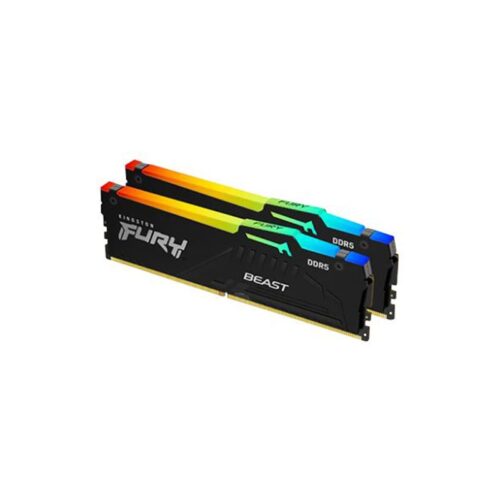 Kingston RAM FURY Beast RGB - 32 GB (2 x 16 GB Kit) - DDR5 5600 DIMM CL36