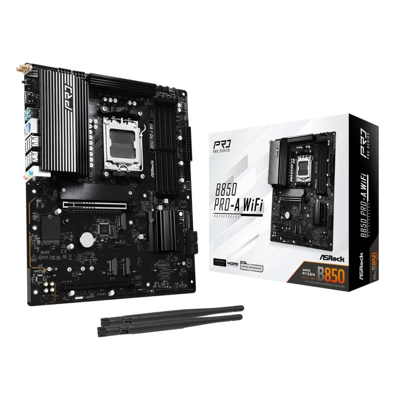 MB ASRock AMD AM5 B850 Pro-A WiFi