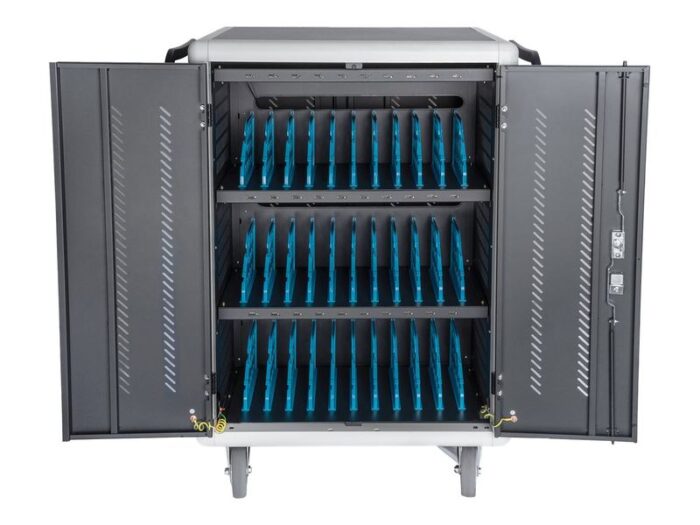 DIGITUS DN-45002 cart - for 30 tablets / notebooks - black, RAL 9005 - Afbeelding 3