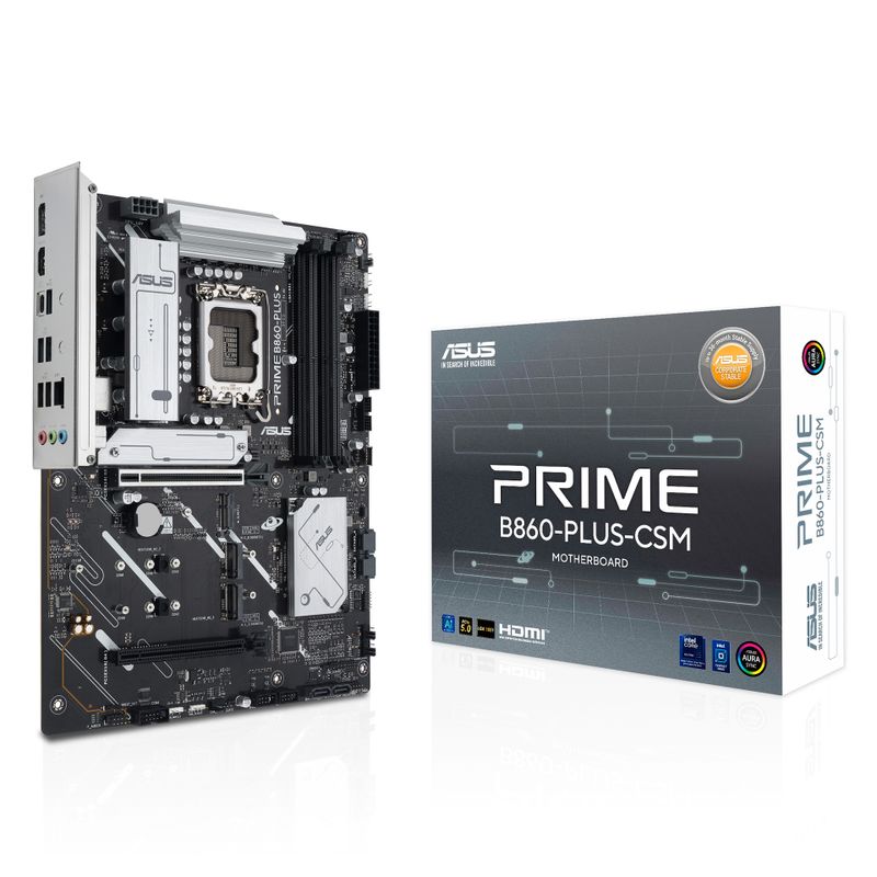 ASUS PRIME B860-PLUS-CSM - motherboard - ATX - LGA1851 Socket - B860