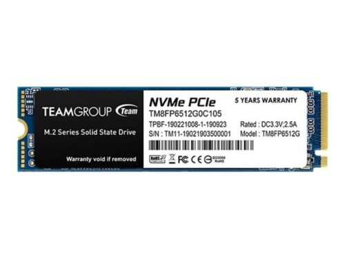 Team Group SSD MP33 - 512 GB - M.2 2280 - PCIe 3.0 x4 NVMe