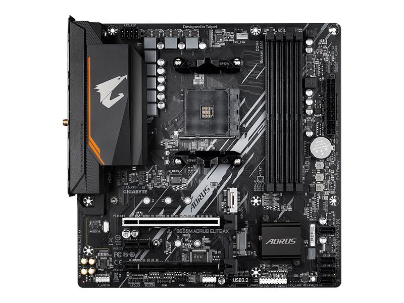 AORUS B550M ELITE AX - 1.3 - motherboard - micro ATX - Socket AM4 - AMD B550