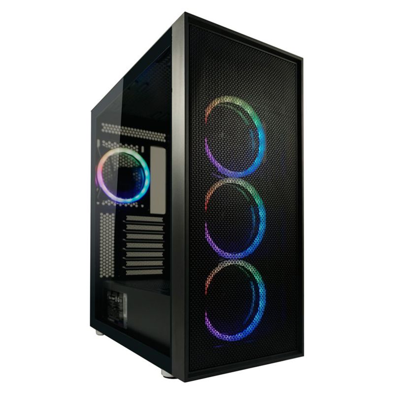 Case Midi LC-Power LC-802B-ON Black Wanderer X