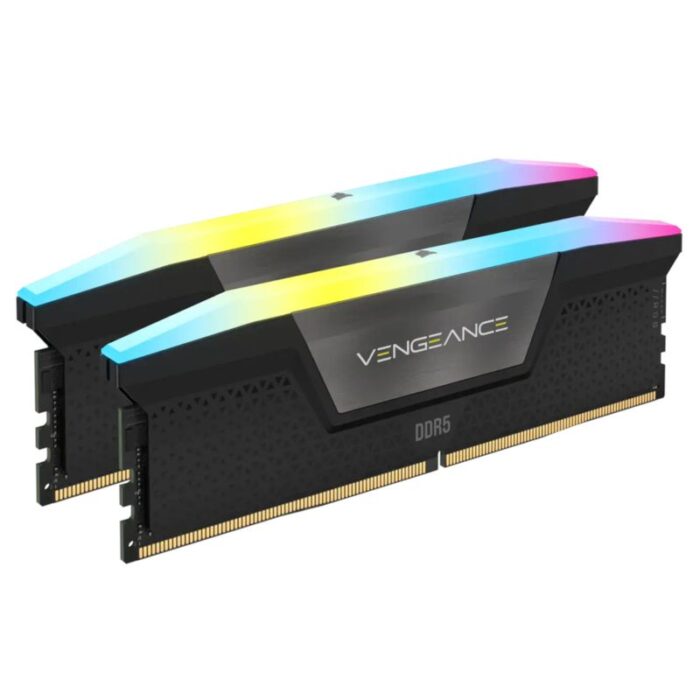 CORSAIR RAM Vengeance RGB - 48 GB (2 x 24 GB Kit) - DDR5 5600 DIMM CL40