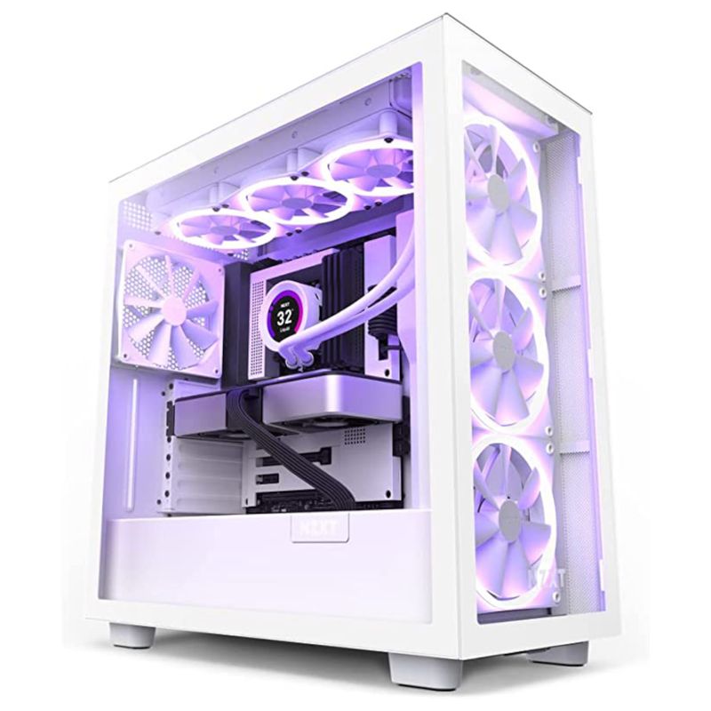 NZXT Case H7 Elite White - Midi