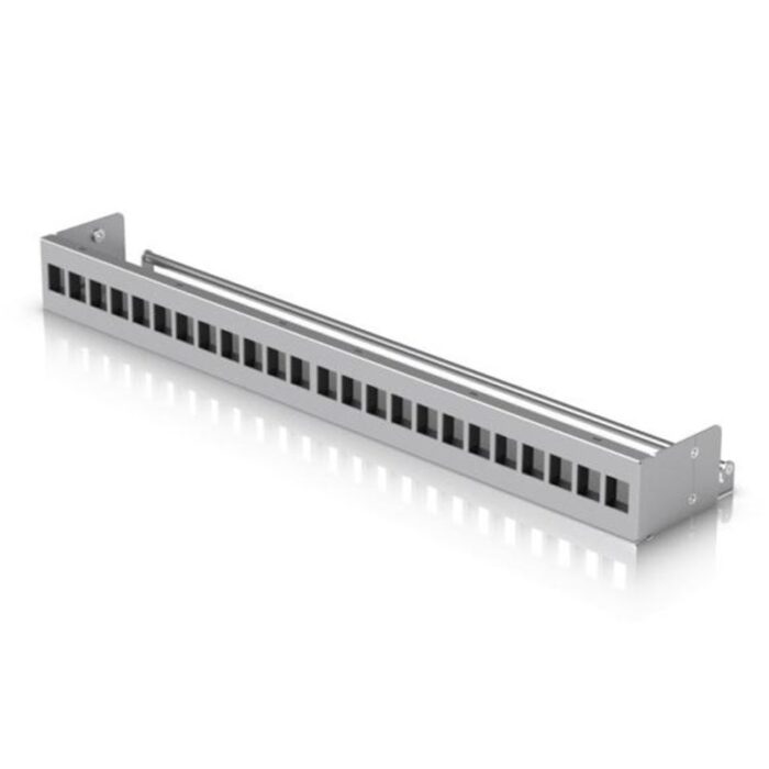 Ubiquiti blank keystone patch panel - 1U - 24 Ports