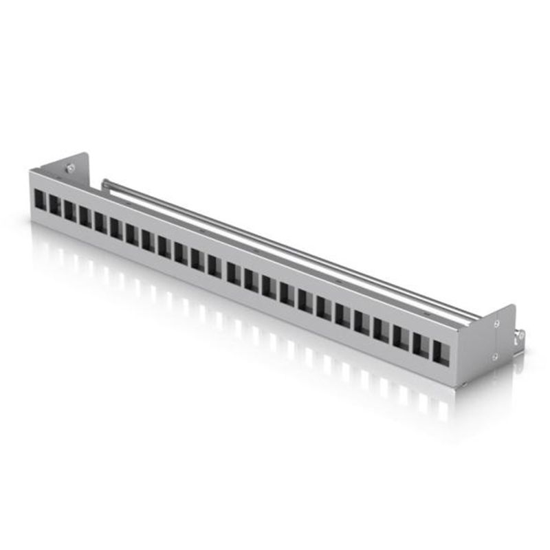 Ubiquiti blank keystone patch panel - 1U - 24 Ports