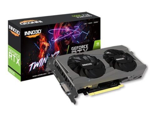 Inno3D graphics card GeForce RTX 3050 TWIN X2 - 6 GB GDDR6