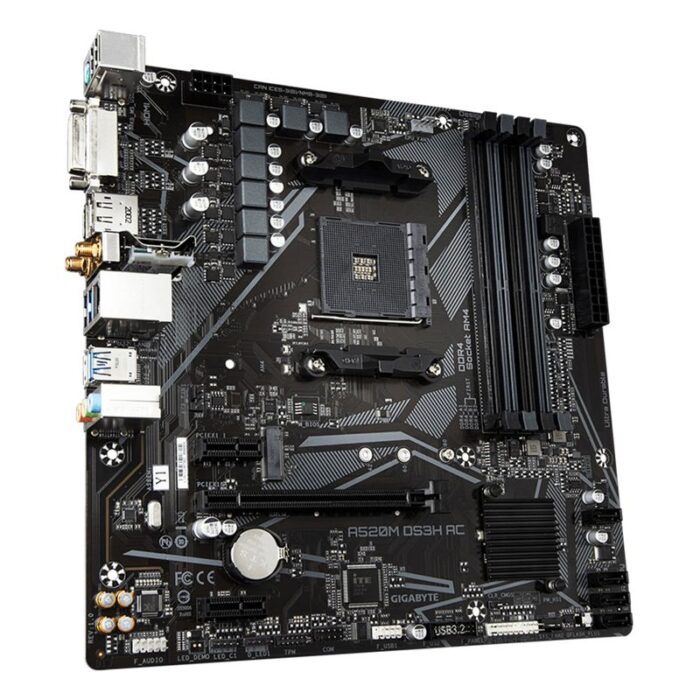 Gigabyte |  A520M DS3H AC - Afbeelding 2