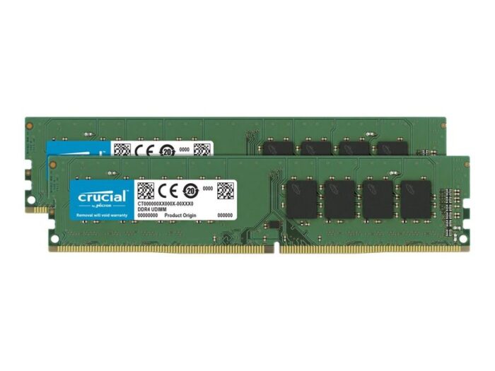 Crucial RAM - 16 GB (2 x 8 GB Kit) - DDR4 3200 DIMM CL22