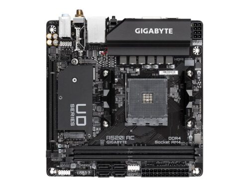 GIGABYTE Mainboard A520I AC - Mini ITX - Socket AM4 - AMD A520