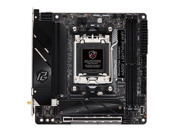 ASRock A620I LIGHTNING WIFI - motherboard - mini ITX - Socket AM5 - AMD A620