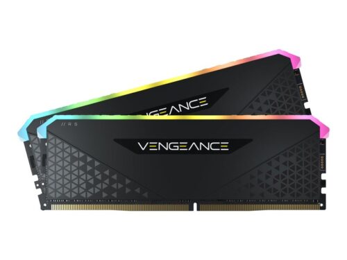 CORSAIR Vengeance RGB RS - DDR4 - kit - 32 GB: 2 x 16 GB - DIMM 288-pin - 3200 MHz / PC4-25600 - unbuffered