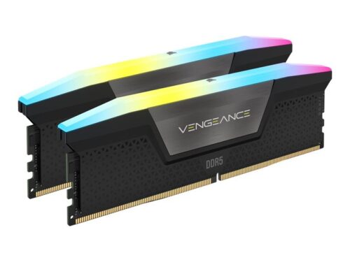 CORSAIR Vengeance RGB - DDR5 - kit - 96 GB: 2 x 48 GB - DIMM 288-pin - 3500 MHz / PC5-56000 - unbuffered
