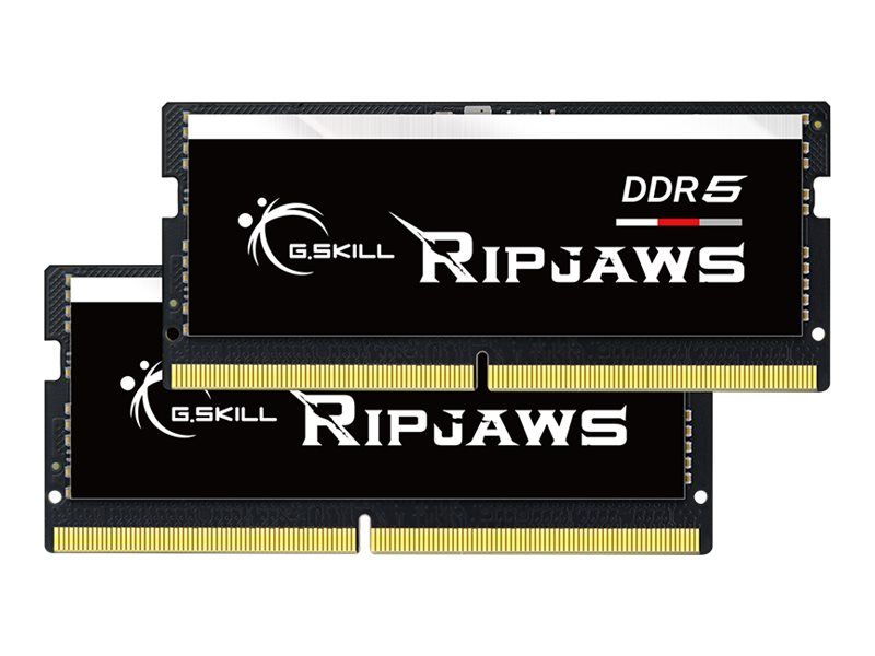 G.Skill RAM Ripjaws - 64 GB (2 x 32 GB Kit) - DDR5 4800 SO-DIMM CL40