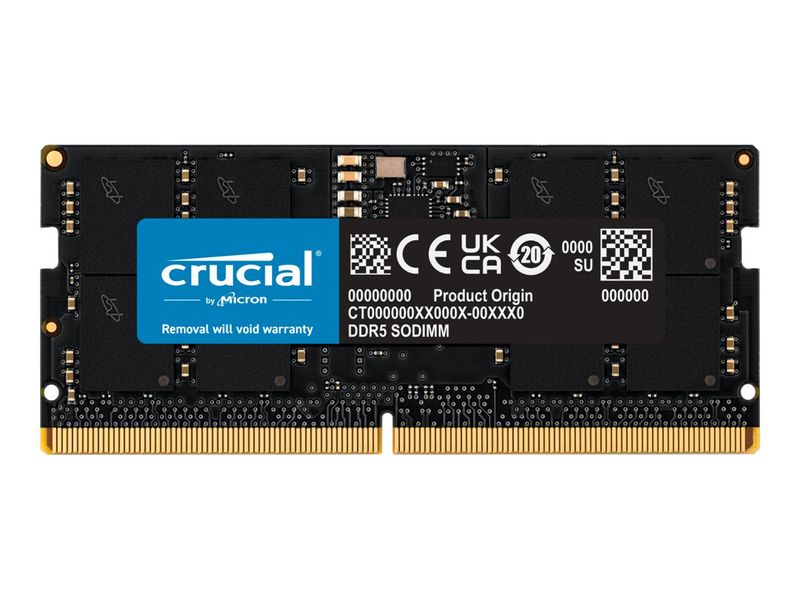 Crucial RAM - 24 GB - DDR5 5600 SO-DIMM CL46