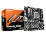 Gigabyte B840M D2H - motherboard - micro ATX - Socket AM5 - AMD B840