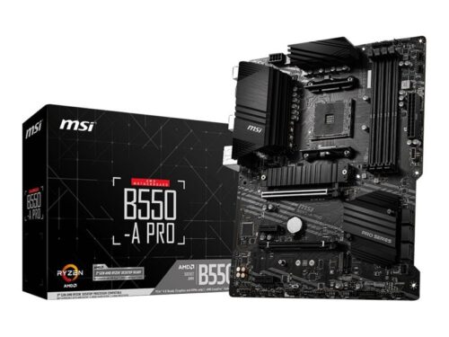 MSI Mainboard B550-A PRO - ATX - Socket AM4 - AMD B550