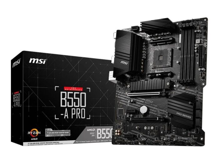 MSI Mainboard B550-A PRO - ATX - Socket AM4 - AMD B550