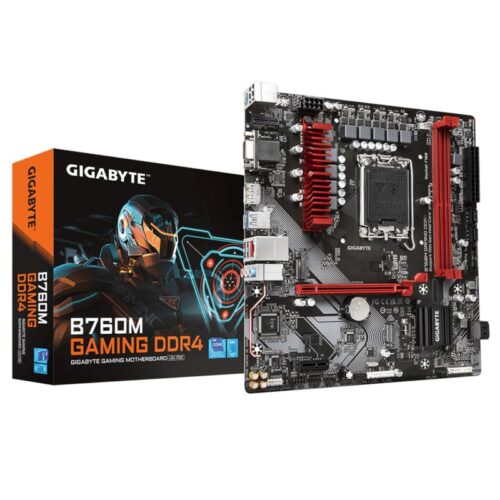 GIGABYTE Mainboard B760M GAMING DDR4 - Micro ATX - Socket Intel 1700 - Intel B760