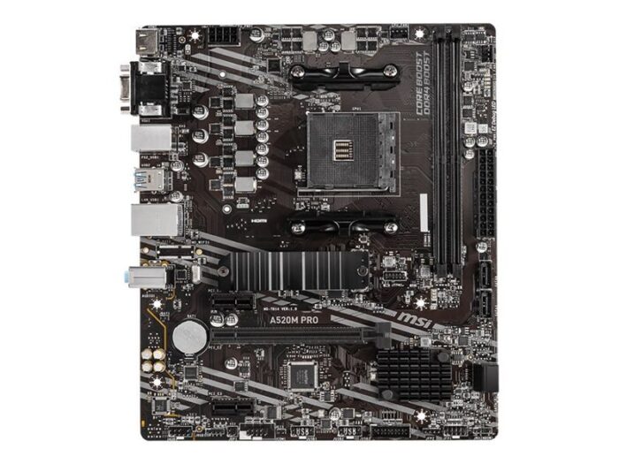 MSI A520M PRO - motherboard - micro ATX - Socket AM4 - AMD A520