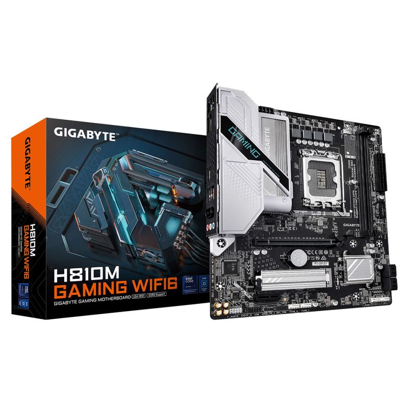 Gigabyte H810M GAMING WIFI6 - motherboard - micro ATX - LGA1851 Socket - H810