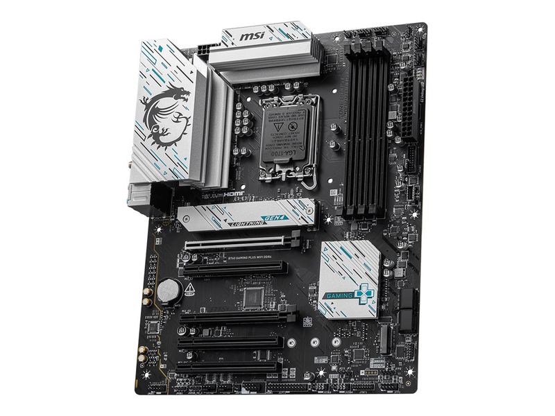 MSI B760 GAMING PLUS WIFI DDR4 - motherboard - ATX - LGA1700 Socket - B760