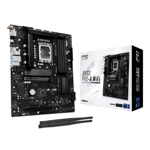 ASRock B860 Pro-A WiFi - motherboard - micro ATX - LGA1851 Socket - B860