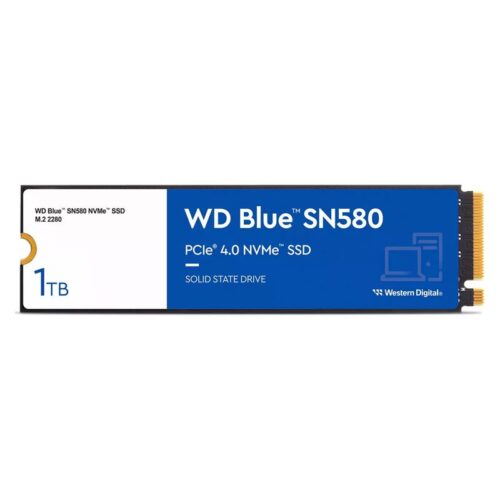 Western Digital SSD Blue SN580 - 1 TB - M.2 2280 - PCIe 4.0 x4 NVMe