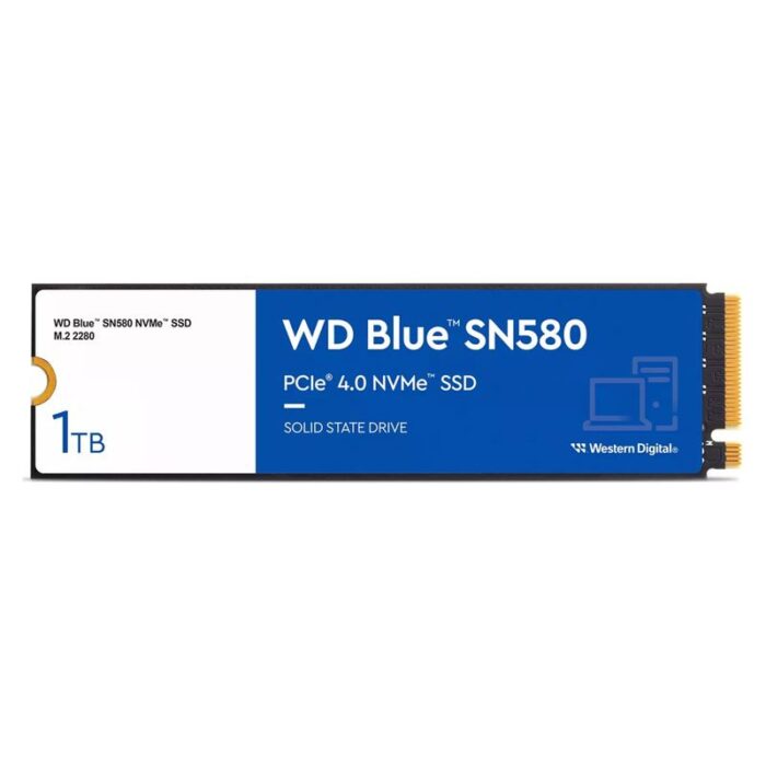 Western Digital SSD Blue SN580 - 1 TB - M.2 2280 - PCIe 4.0 x4 NVMe