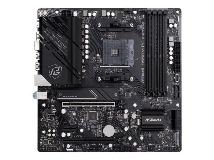ASRock Motherboard B550M PG Riptide - Micro ATX - Socket AM4 - AMD B550
